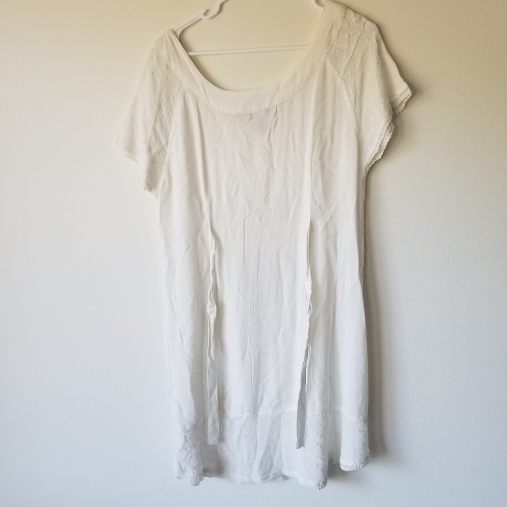 White boho cottage dream dress K7 - Picture 12 of 16